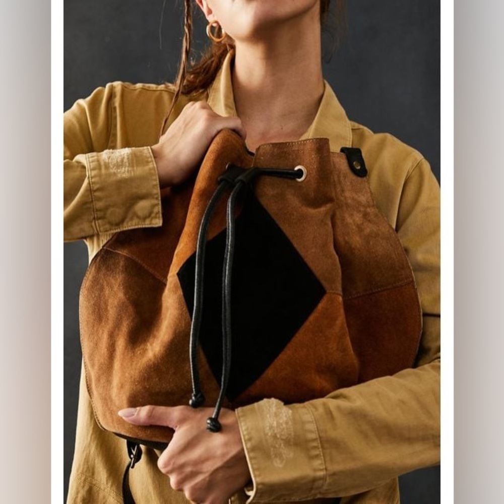 Free People Tovey Suede Bucket Bag - Picture 2 of 5